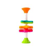 Розвиваюча іграшка Fat Brain Toys Пірамідка- спінер MiniSpinny тактильна Фото