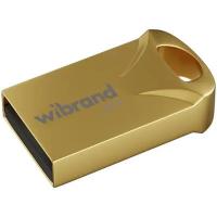 USB флеш накопичувач Wibrand 8GB Hawk Gold USB 2.0 Фото