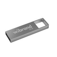 USB флеш накопичувач Wibrand 64GB Shark Silver USB 2.0 Фото