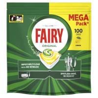 Таблетки для посудомоечных машин Fairy Original All in One Lemon 100 шт. Фото
