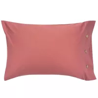 Наволочка Ardesto Mix&Match 50х70 100% бавовна, сатин коричневий сві Фото