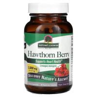 Травы Nature's Answer Боярышник, 1500 мг, Hawthorn Berry, 90 вегетариан Фото