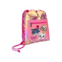 Сумка для взуття Cool For School Рожева з кишенею Фото