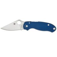 Нож Spyderco Para 3 Satin SPY27 Cobalt Blue G10 Фото