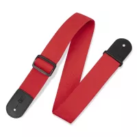 Ремень для гитары Levy's Classics Series Polypropylene Guitar Strap Red Фото
