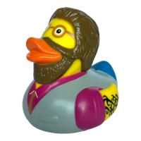 Игрушка для ванной Funny Ducks Утка Хипстер Фото