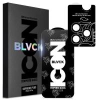 Стекло защитное Armorstandart Supreme Plus Black Icon Apple iPhone 16 Pro Фото