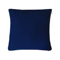 Наволочка Прованс декоративная вязаная шато темно-синий 45х45 Фото