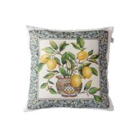 Подушка Прованс гобеленовая декоративная Сочные лимоны 45х45 см Фото