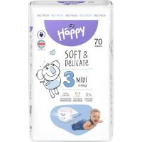 Підгузки Bella Happy 3 Midi 5-9 кг 70 шт Фото