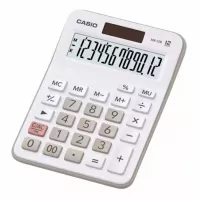 Калькулятор Casio MX-12B-WE-W-EC, белый Фото