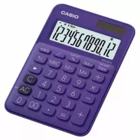 Калькулятор Casio MS-20UC-PL-W-EC, фиолетовый Фото