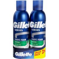 Піна для гоління Gillette Series Soothing Для чутливої шкіри з алое вера 200 Фото