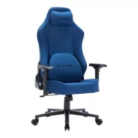 Крісло ігрове GamePro FGC750DB Size L Fabric Dark Blue Фото