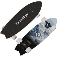Скейтборд детский Yvolution Dynamo Cruiser LED 76 см, синий Фото