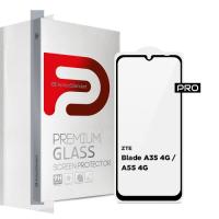 Стекло защитное Armorstandart Pro ZTE Blade A35 4G / A55 4G Black Фото