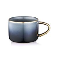 Чашка Ardesto Andria, 300мл, кераміка, синьо-сірий Фото