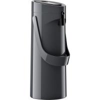 Термос Tefal Ponza Pump, 1.9л, пластик, скло, чорний Фото