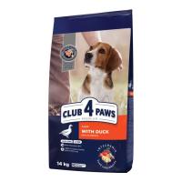 Сухой корм для собак Club 4 Paws Премиум Для средних пород С уткой 14 кг Фото