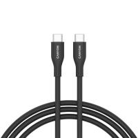 Дата кабель Canyon USB-C to USB-C 1.0m CC60SC10 60W Silicon Black Фото