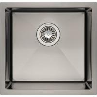 Мойка кухонная GRANADO Under top STEEL S201 black Фото