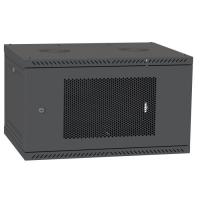 Шкаф настенный Ipcom 4U, 600*350, перфорация, RAL9005 Фото