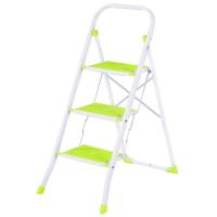 Лестница Eurogold металлическая 3-х ступенчатая 2123, 116х48х6см, ри Фото