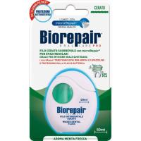 Зубна нитка Biorepair Щоденний захист з гідроксиапатитом 50 м Фото