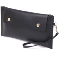 Косметичка Shvigel Кожаная матовая тревел Черная Фото