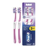 Зубная щетка Oral-B Pro 3D White Отбеливание Средней жесткости 2 шт. Фото