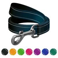 Повідець для собак WAUDOG Nylon Mono світловідбивний, S, Ш 15 мм, Д 200 см, Фото