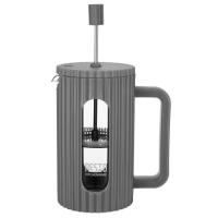 Френч-пресс Resto Keid бамбук 600 мл графіт Фото