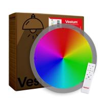 Светильник Vestum SATURN зоряне небо 60W 425*60мм 3000К-6500К RGB з Фото