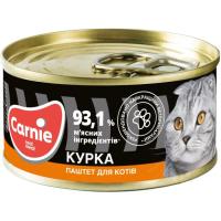 Паштет для кошек Carnie мясной с курицей 100 г Фото