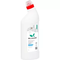 Засіб для чищення унітазу DeLaMark Білі квіти бавовни 1 л Фото