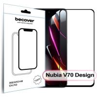 Скло захисне BeCover Nubia V70 Design Black Фото