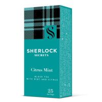 Чай Sherlock Secrets Citrus Mint чорний 25х2 г Фото