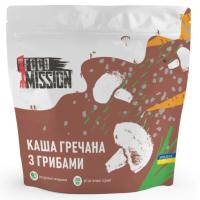 Пища быстрого приготовления Food Mission Каша гречневая с грибами 100 г Фото