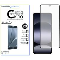 Стекло защитное Fine Line Xiaomi Redmi Note 14 Black Фото