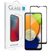 Скло захисне ACCLAB Full Glue Samsung A03 Black Фото