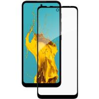 Стекло защитное Piko Full Glue MOTO E30/E40 Black Фото