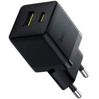 Зарядное устройство Baseus Palm Fast Charger C+U 30W cluster black Фото