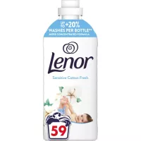 Кондиціонер для білизни Lenor Для чутливої шкіри Свіжість бавовни 1.239 л Фото
