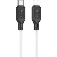Дата кабель HOCO USB-C to Lightning 1.0m Cool silicone PD 20W X90 w Фото