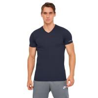 Футболка Kappa T-shirt Mezza Manica Scollo V K1316 BluNavy темно- Фото