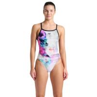 Купальник Arena Airbrush Swimsuit Challenge Ba 007912-510 білий, ч Фото