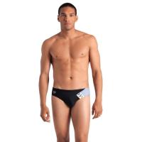 Плавки Arena Stripe Swim Briefs 007929-550 чорний, сірий 95 Фото