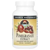 Травы Source Naturals Экстракт граната, 500 мг, Pomegranate Extract, 12 Фото
