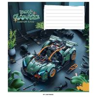 Тетрадь Школярик Iron garage 12 листов клетка Фото