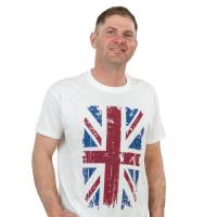 Футболка Sol's Regent 150 Great Britain Flag білий XL Фото